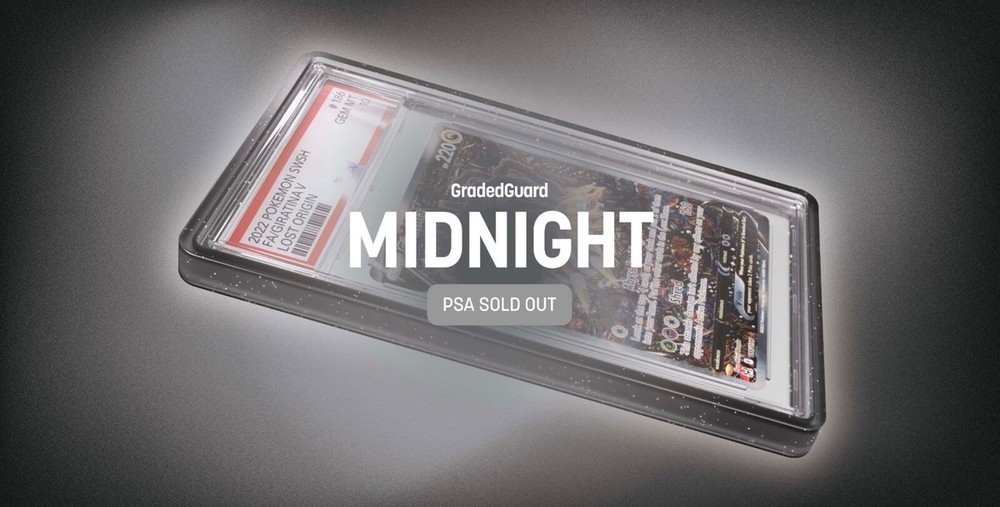GradedGuard PSA Graded Card Case Guard Protector MIDNIGHT Limited Edition