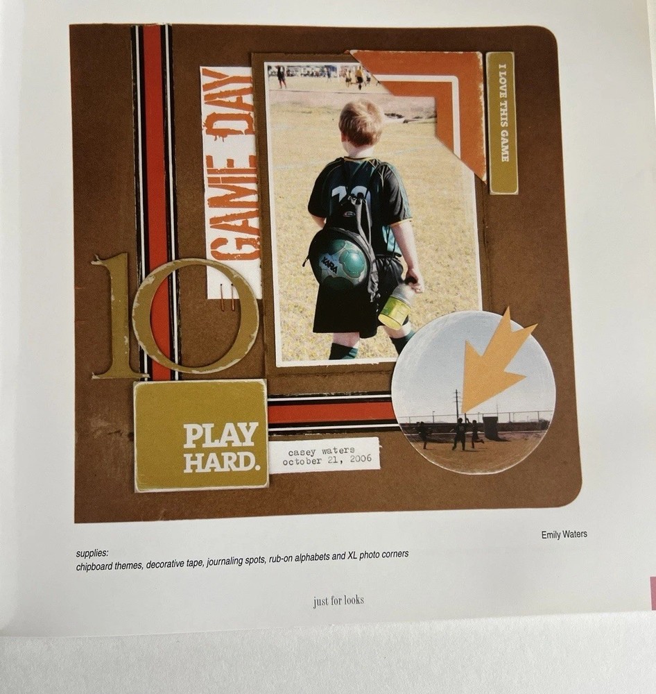 Heidi Swapp “Just for Looks” Scrapbook Idea Book