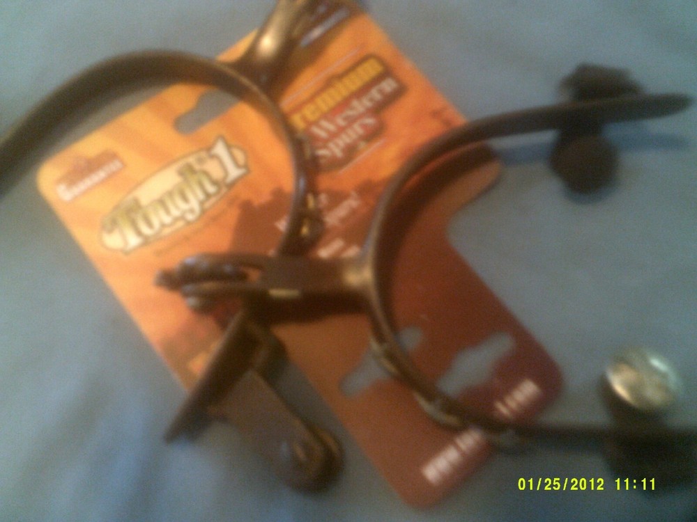 Spurs, Roping Three Star Pattern with 2" Rowel