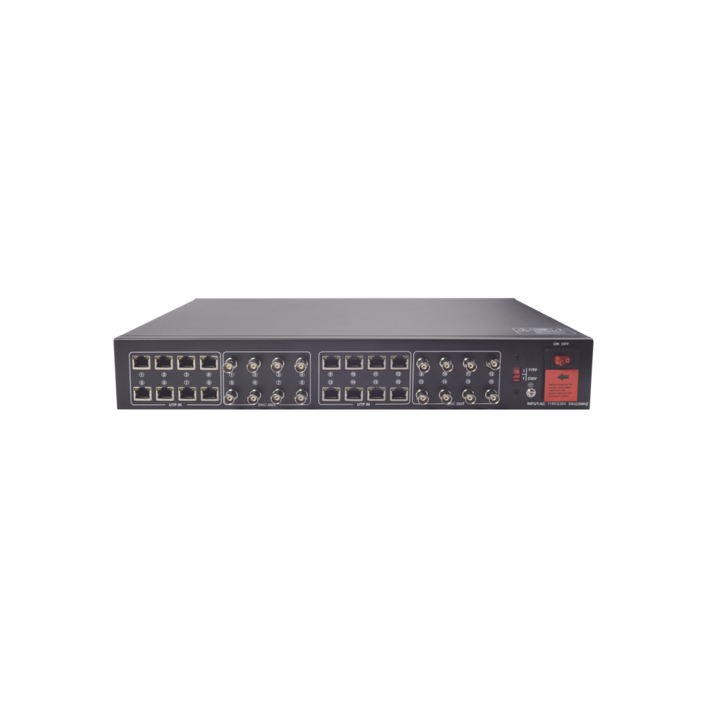 UTP Video Solution Epcom Titanium 16-CH Power Supply HD Video Receiver Hub
