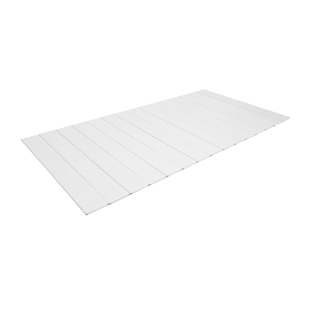 Modern Folding Bathtub Cover Rectangular Insulation Dust Cover White Bath Lid