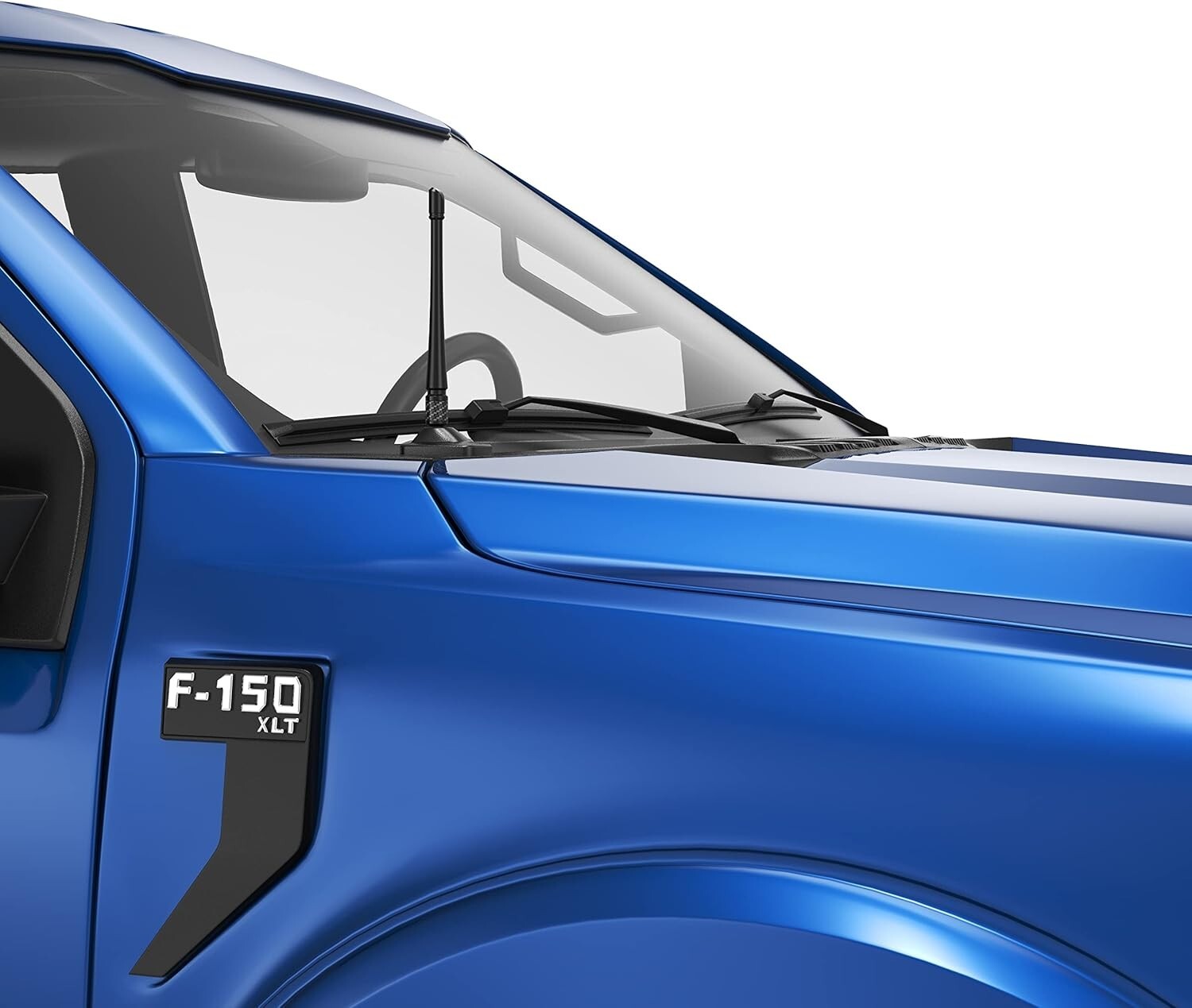 Antena Compatible Con Ford F150 2009-2025 | 7 Pulgadas Caucho Flexible Nuevo