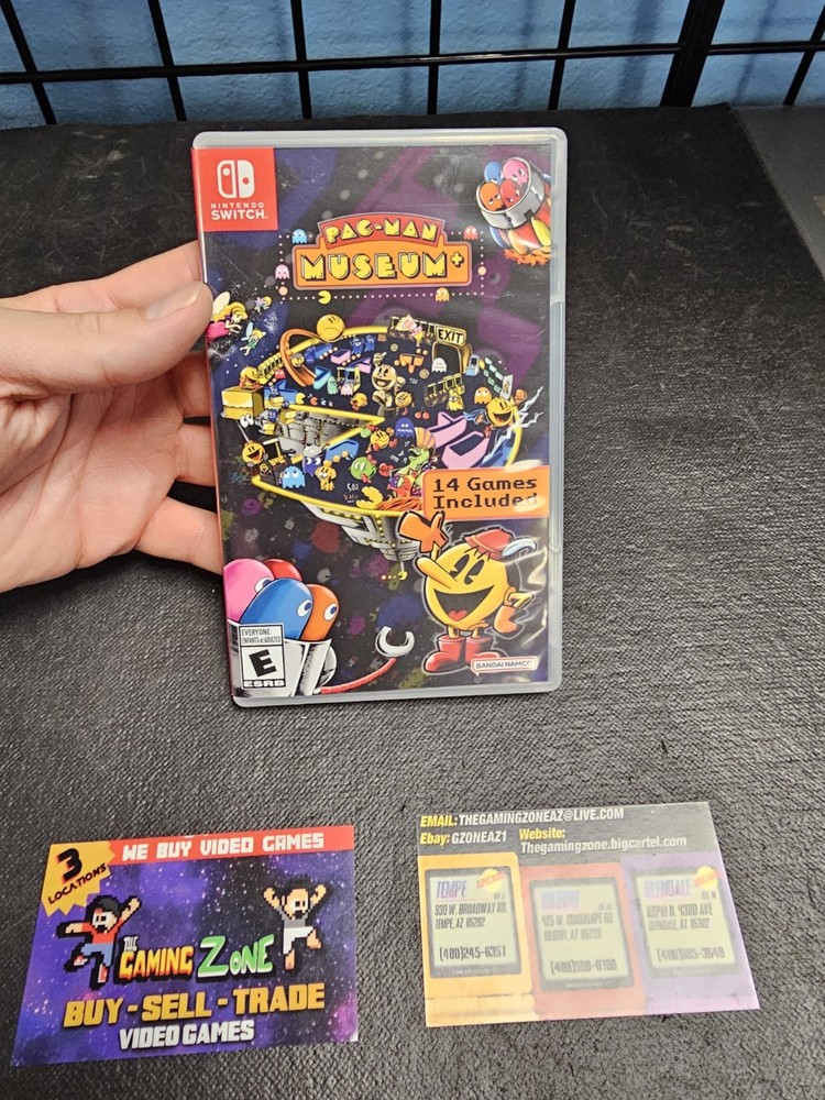 (Box Only) PAC-MAN Museum.  Nintendo Switch. No Game!!