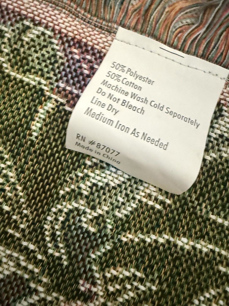 LORD'S PRAYER TAPESTRY THROW (SHIPS FREE!)