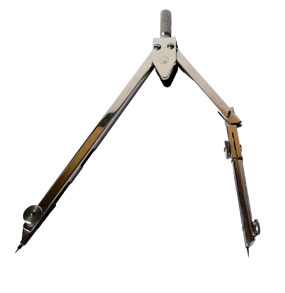 Vintage / Antique Technical Drawing / Draughtsman / Engineering / Compass Set