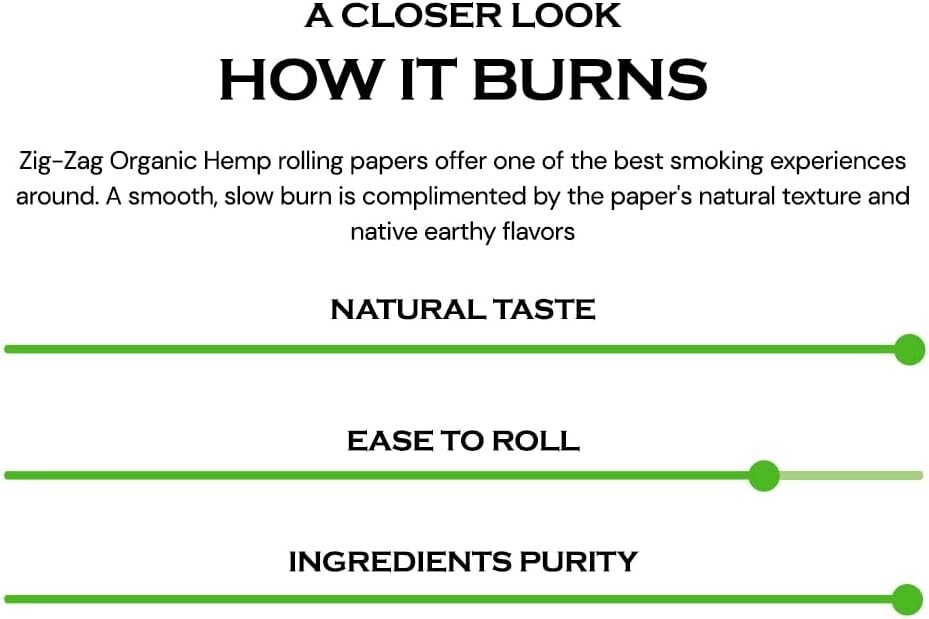 ZIG-ZAG Hemp Rolling Papers King Size - Vintage [Limited Edition] (24-Pack)