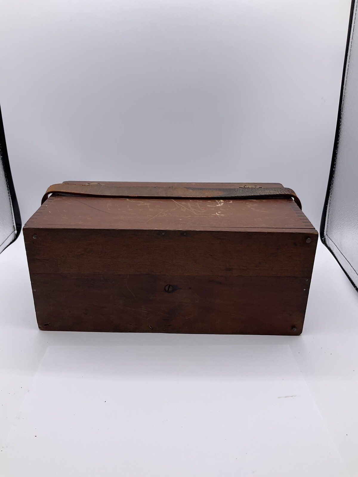 Vintage Berger Engineering Instruments Surveying Transit & Wood Box