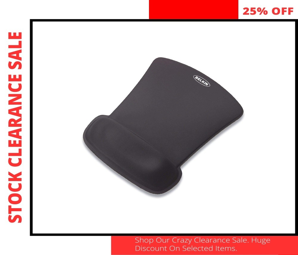 Belkin WaveRest Gel Mouse Pad with Wrist Support