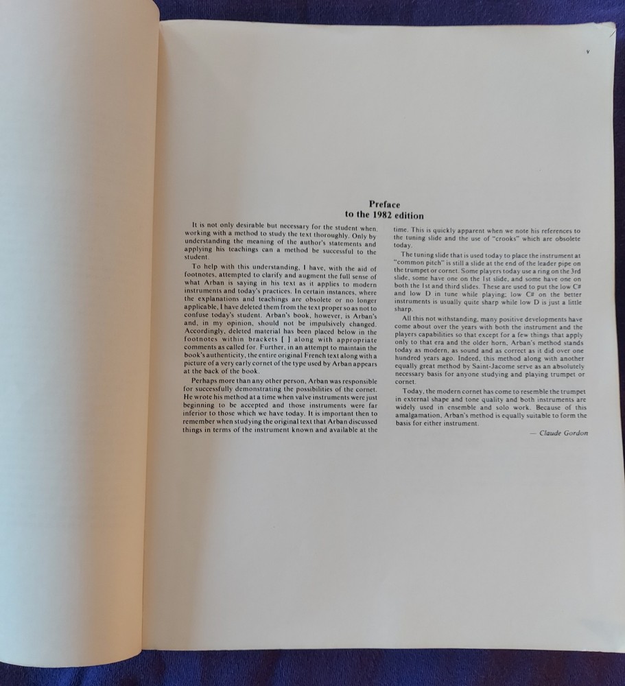 Arban’s Complete Conservatory Method, Trumpet The Authentic Edition 1982