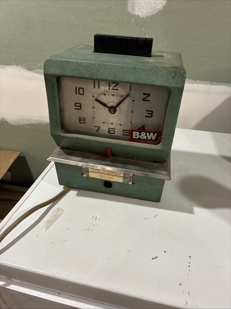 time clock parts only . Even Though It May Work Untested