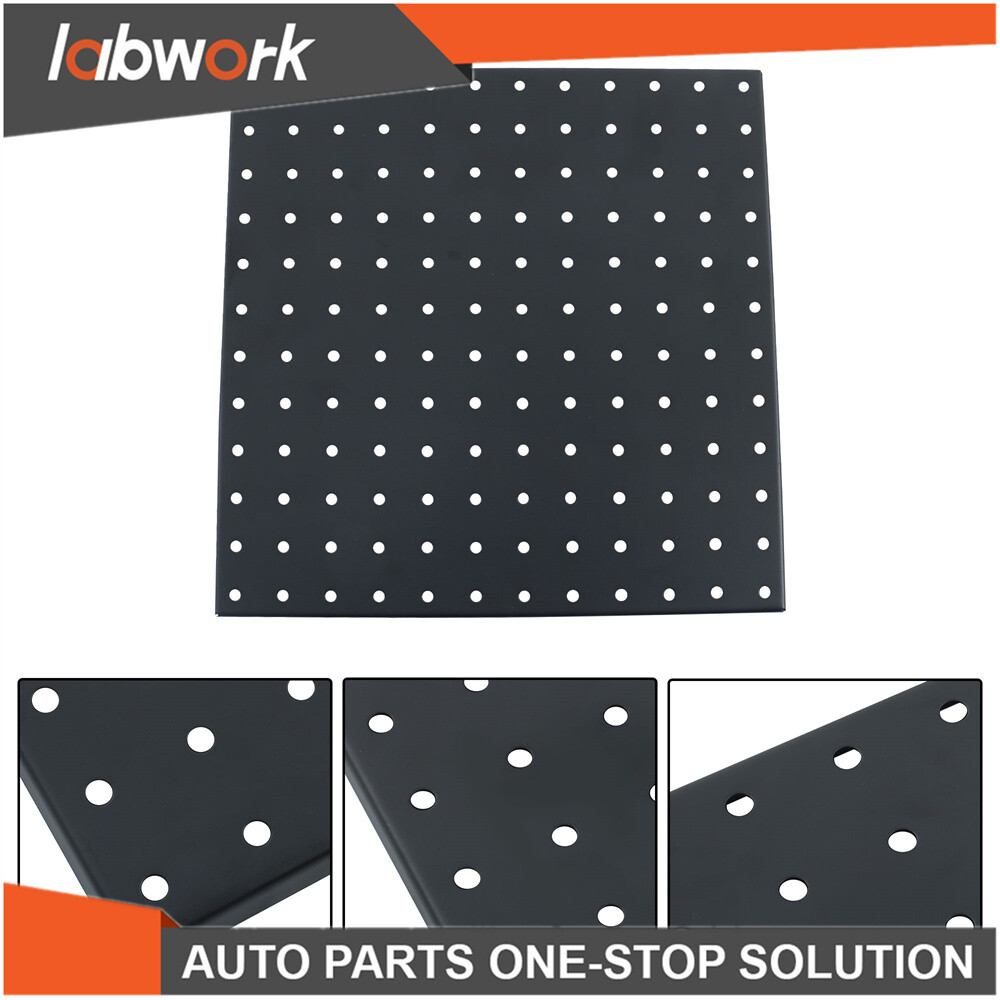 Labwork 4 Pack Peg Board Household Pegboard Wall Panel For Garage Tools Workshop