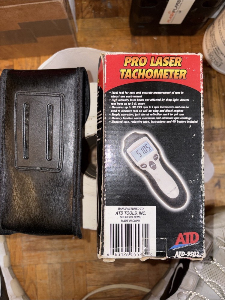 Pro laser Tachometer Model And-5582