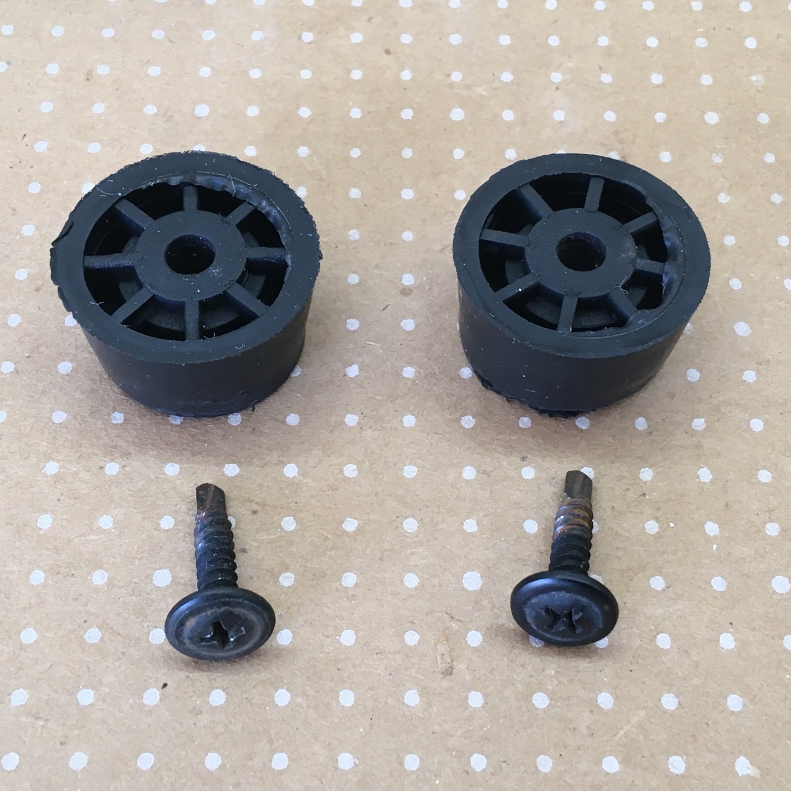 (2) NordicTrack Proform Weslo & Others Treadmill Leveler Bumper Foot 157600