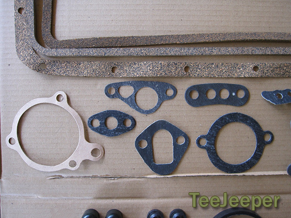 new Engine Gasket Overhaul Complete Set Jeep M151 A1 A2
