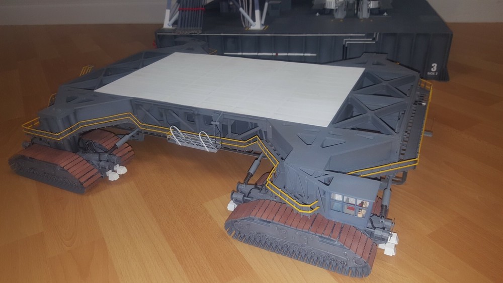 3d printed NASA Crawler Transporter 1:72
