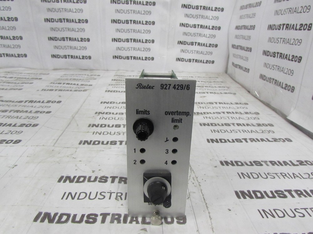 RIETER SETPOINT CONTROLLER 927 429/6 REPAIRED
