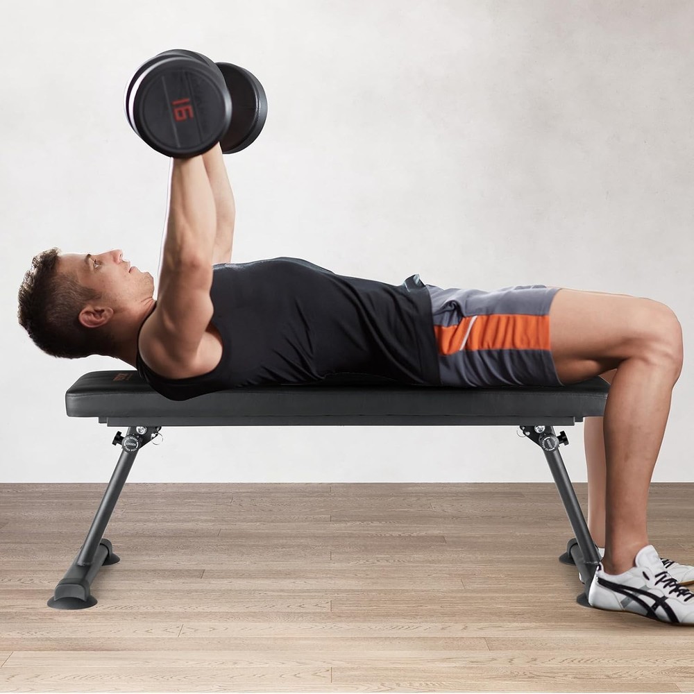 Sit Up Bench, Decline Ab Bench with Reverse Crunch Handle, Adjustable Height ...