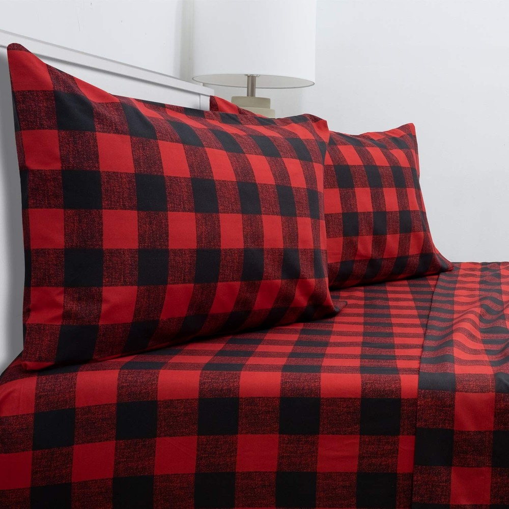 Queen Size Bed Sheets - Breathable Luxury Sheets with Full Elastic & Secure Corn