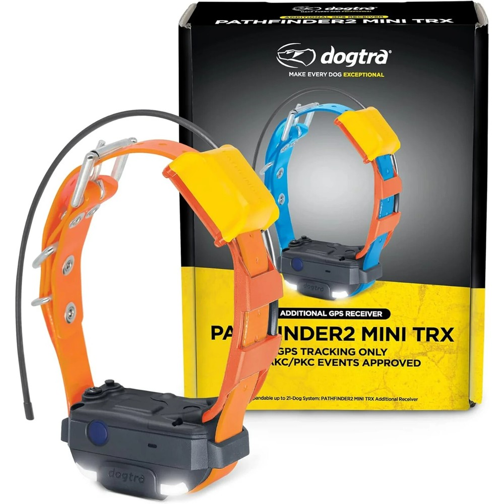 Dogtra Pathfinder 2 Mini TRX Orange RX - 4 Miles - Additional Collar
