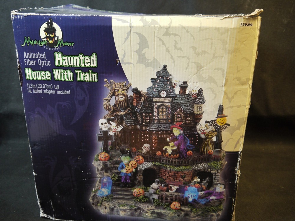Midnight Manor Haunted House With Train