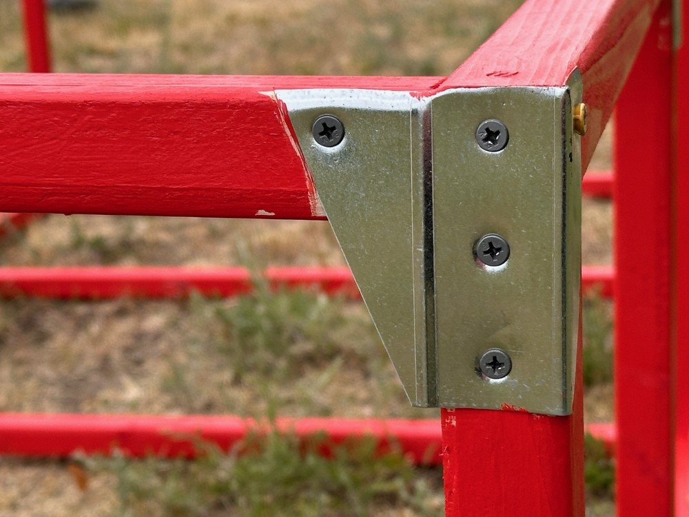 DIY Chicken Tractor Bracket Kit