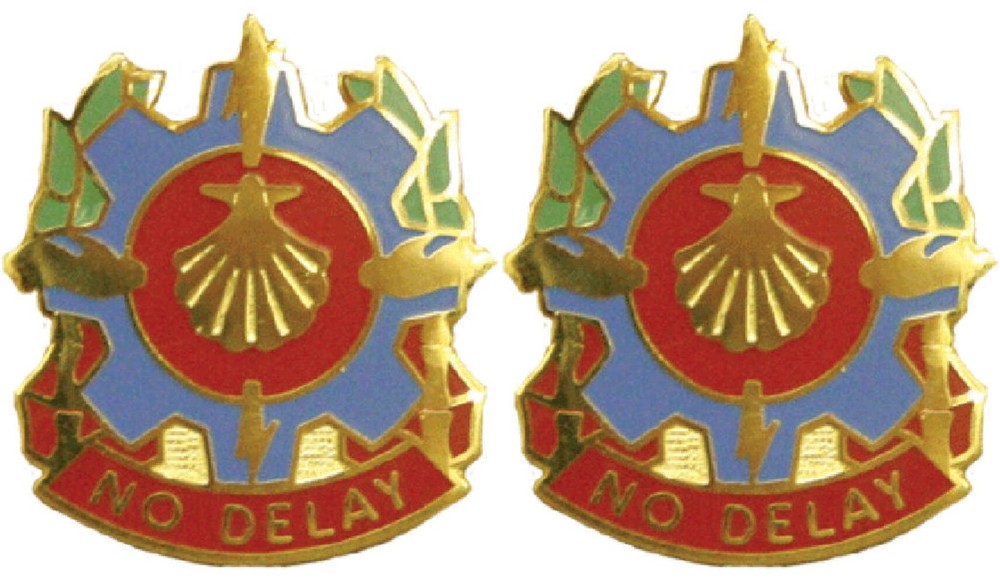 67th Maintenance Company Distinctive Unit Insignia - Pair - NO DELAY