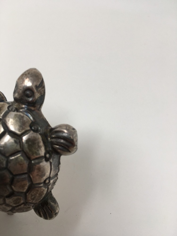 Vintage Reed & Barton Silver Plate Egg Cup - Turtle #272