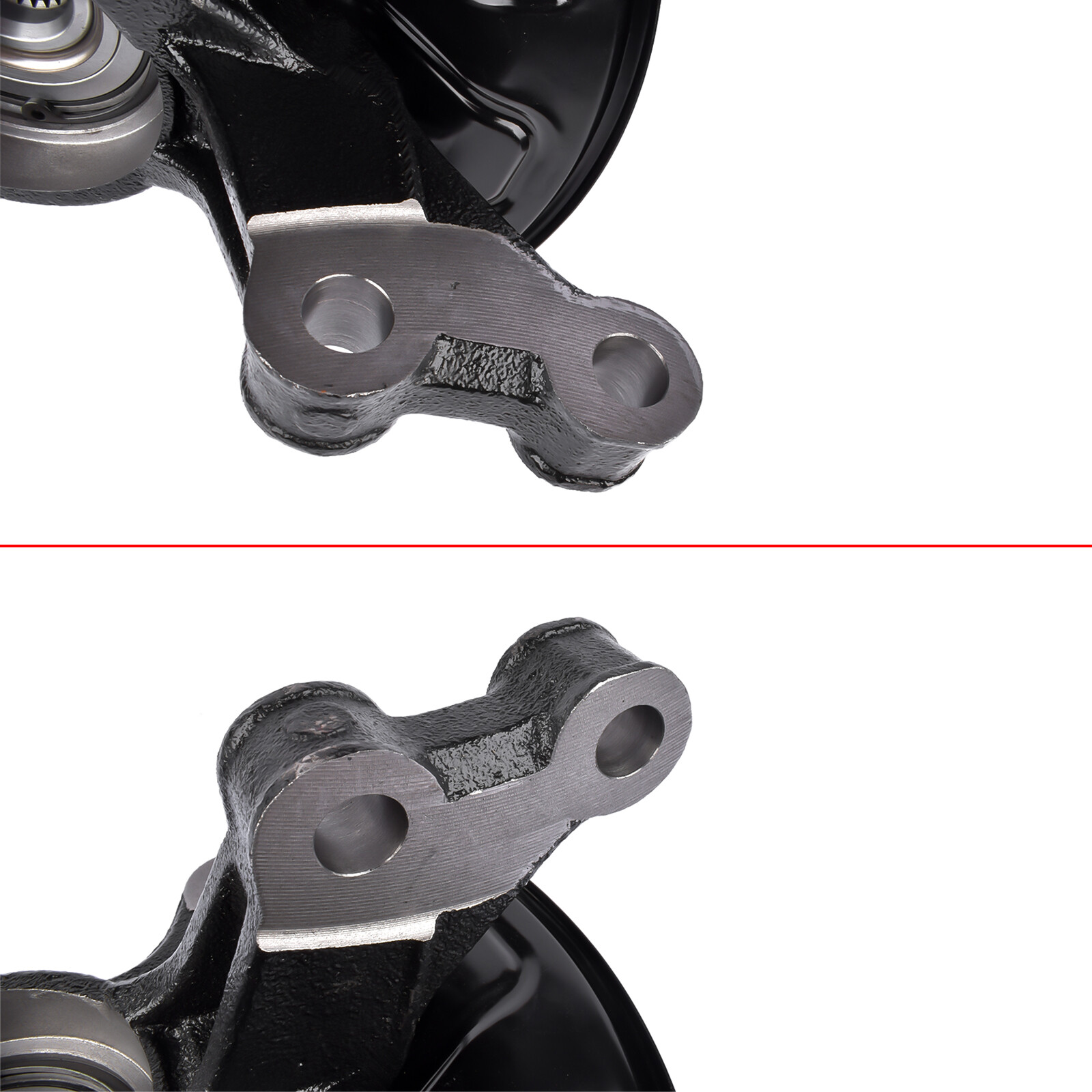 Pair Front Wheel Bearing Hub Knuckle Assy for 14-18 Toyota Corolla 1.8L 698-476