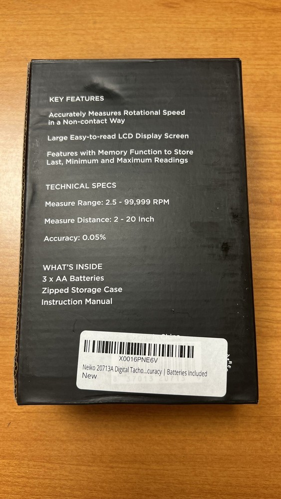 Neiko Digital Tachometer 20713A -