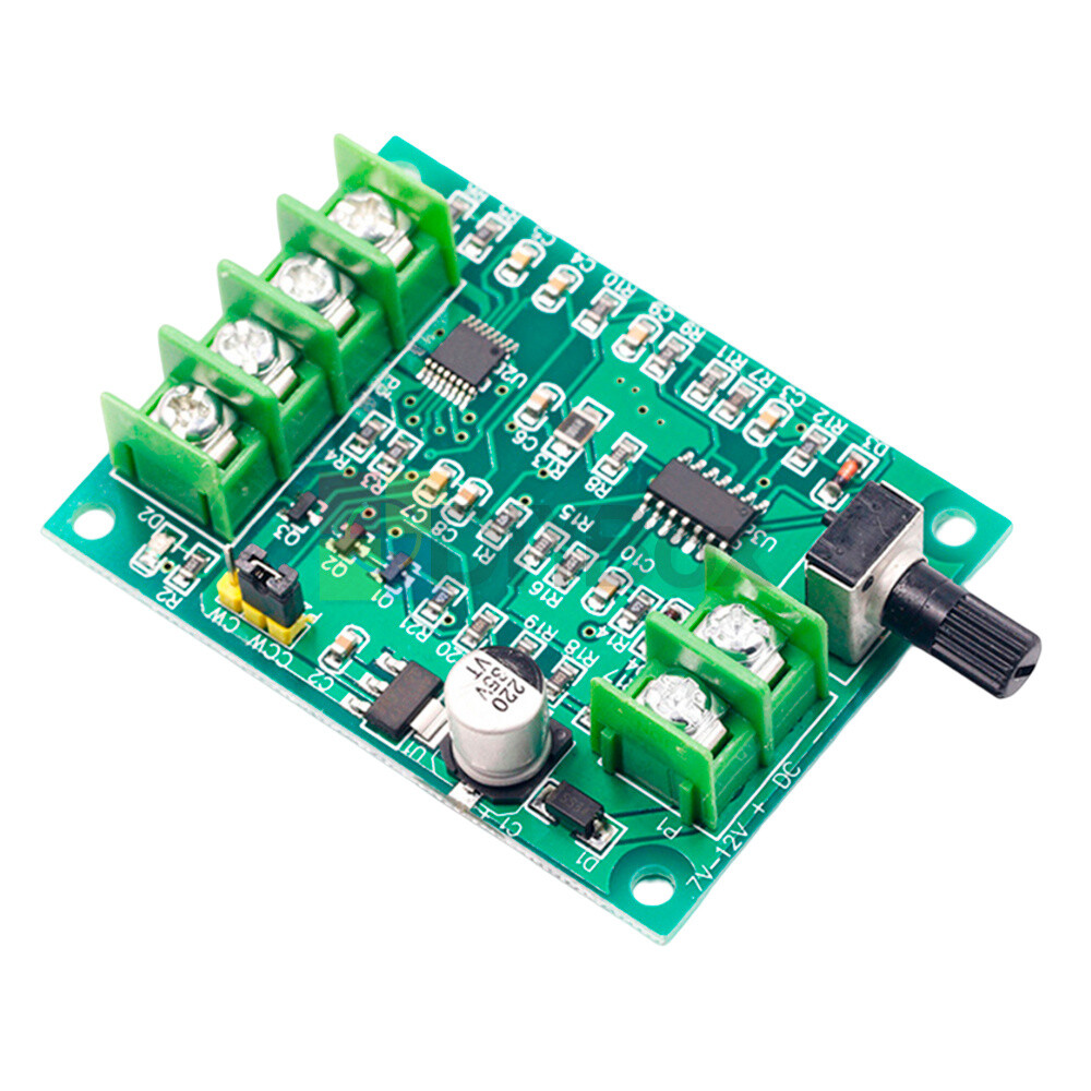 DC7-12V Brushless DC Motor Driver Controller Board w/Voltage Current Protection