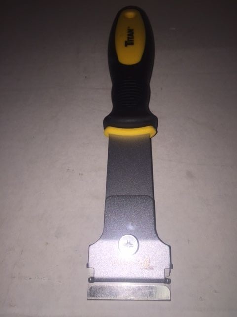 NEW TITAN MULTI PURPOSE HEAVY DUTY OFFSET REPLACEABLE RAZOR BLADE PAINT SCRAPER