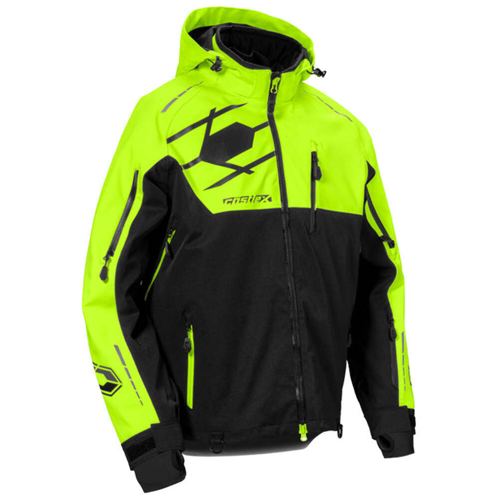 Castle X Flex Snowmobile Jacket - Hi-Vis/Black
