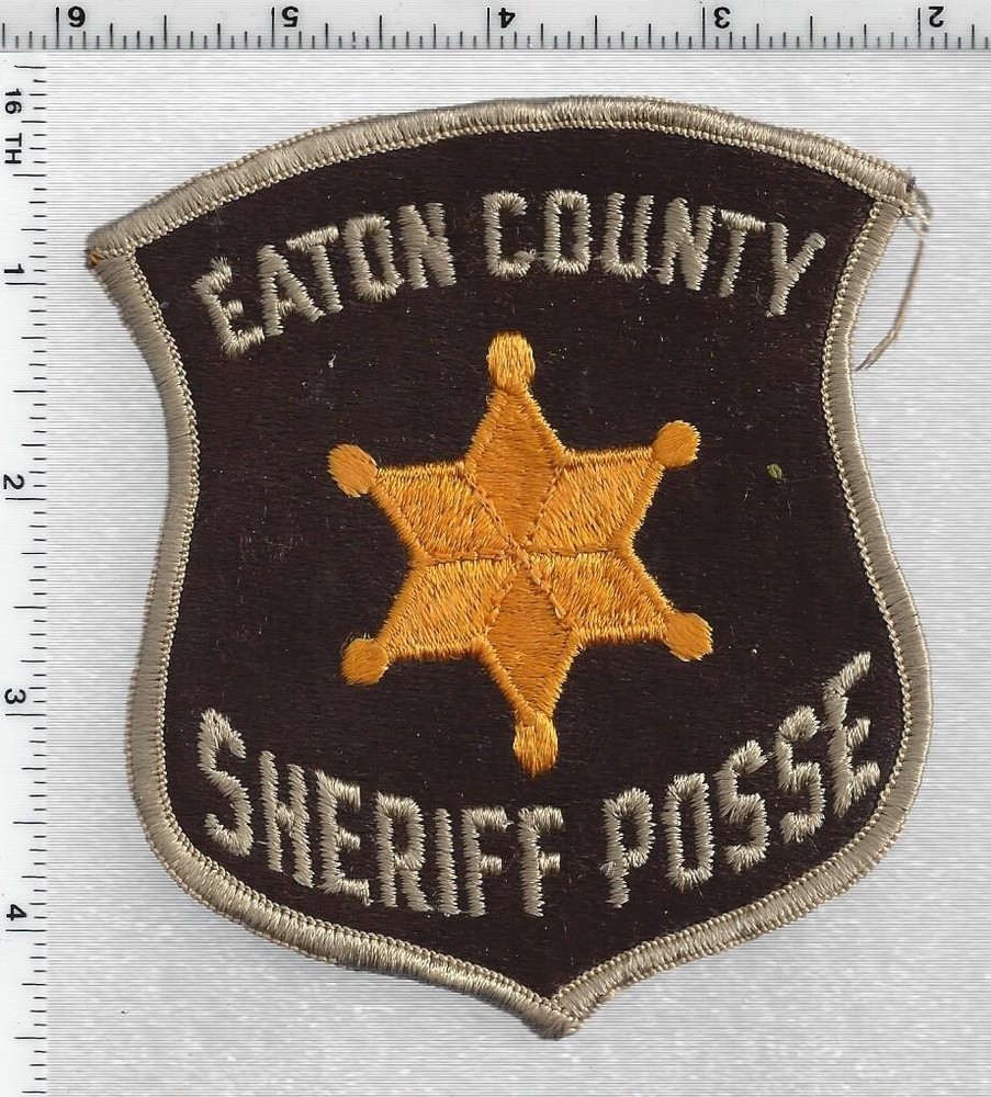 Eaton County Sheriff Posse  (Michigan)  Shoulder Patch