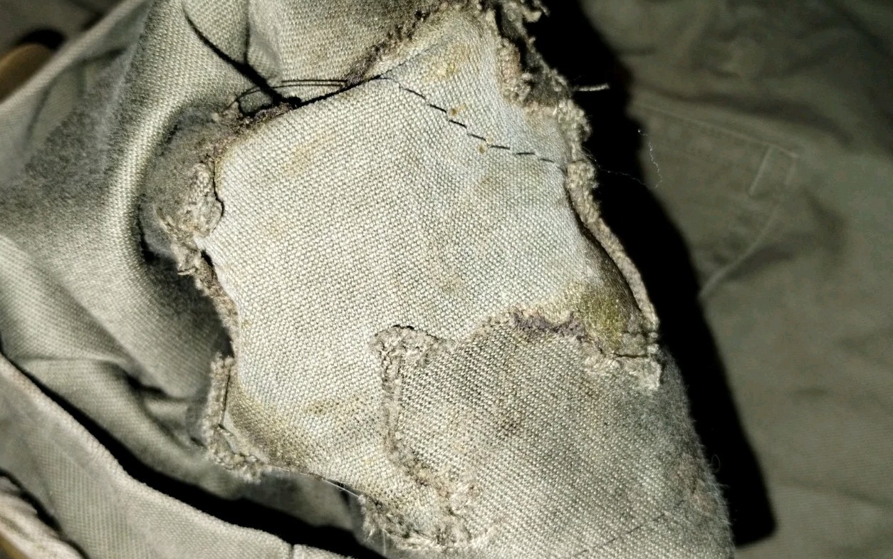 Original Modified WWII 1943 US Army Anorak Parka W/Zipper Cold Weather Medium #2