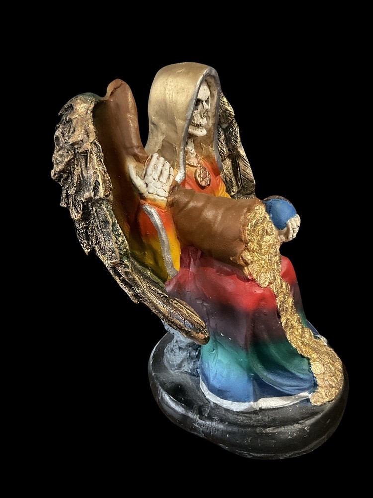 Snta Muerte Sentada 9” * 7 Colores *