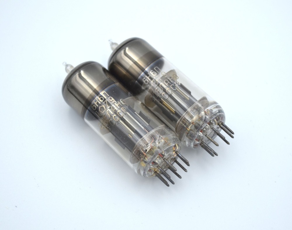 2pcs NOS 6N6P MATCHED PAIR Same Date New Tube ECC99 E182CC GARANTY WORKING