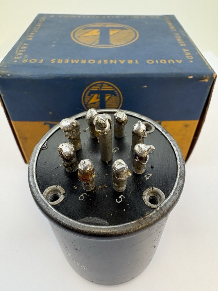 Vintage Thordarson 20A25 Interstage Transformer w/ Original Box