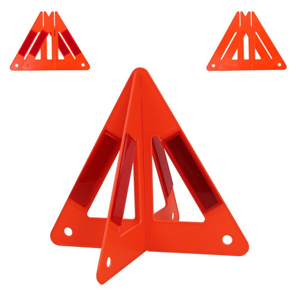 Emergency Warning Triangle Foldable Reflector Security