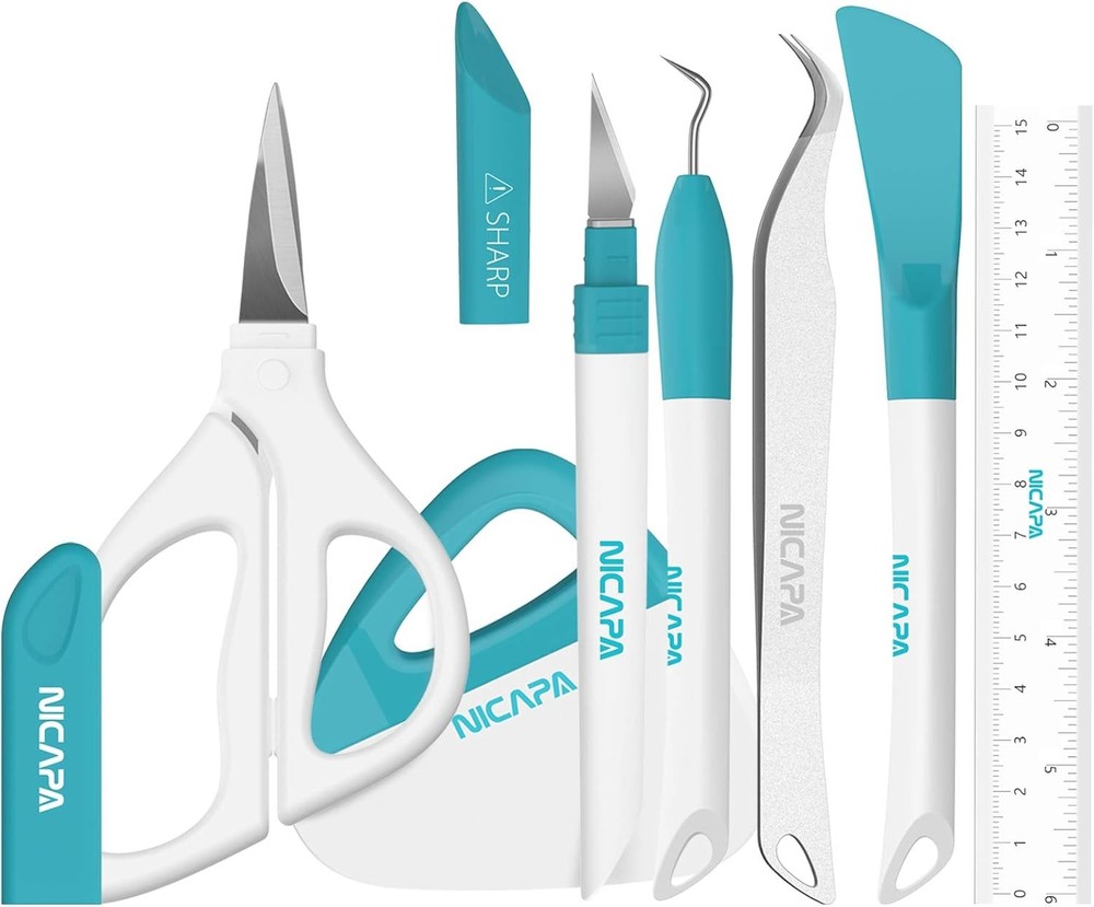 Comprehensive Vinyl Weeding Tool Set for Craft Projects