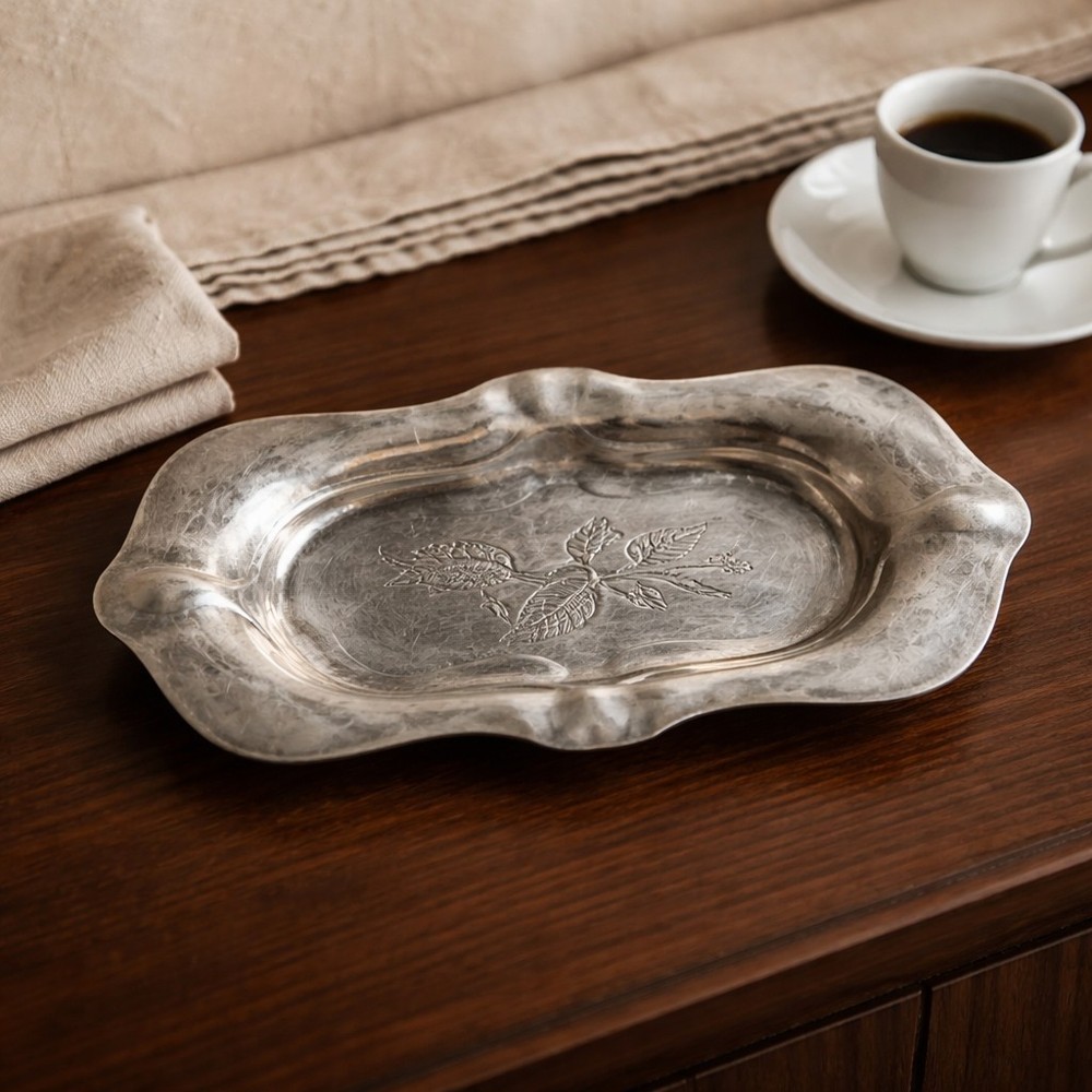 silver tray rectangle