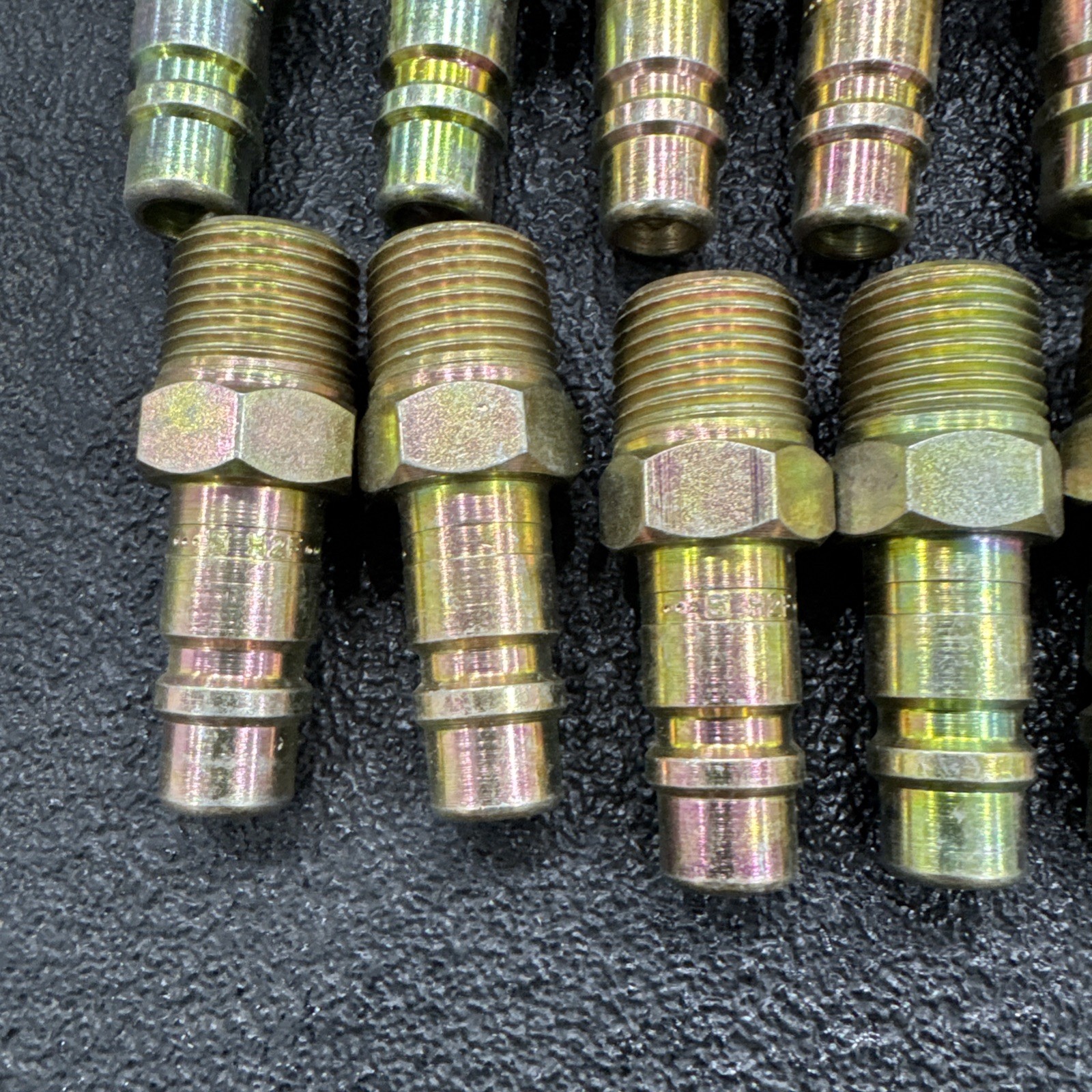 PARKER 1/2" Quick connector Male/Female H2f COUPLER 1/2 NPT FEMALE BRASS Lot B17