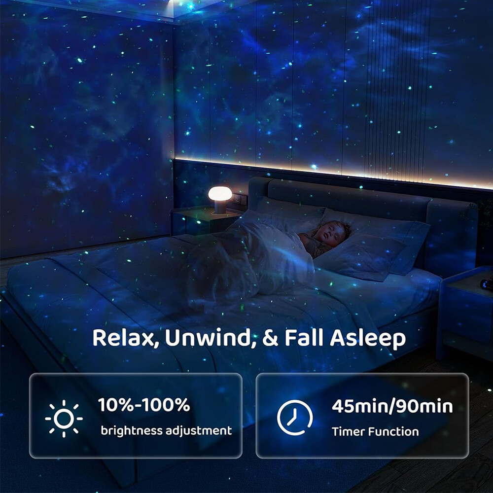 Astronaut Galaxy Projector Starry Nebula Ceiling LED Night Lights for Decor Gift