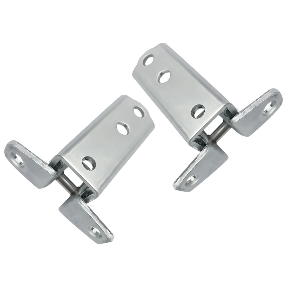 2Pcs Door Hinge Upper Front Left & Right Side For 2007 2008 2009-2020 Outlander