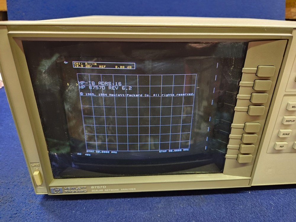 Agilent/ HP 8757D Scalar Network Analyzer