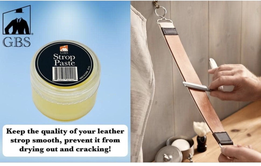 Barber Razor Leather Strop Paste Balm For Shaving Knife Sharpening 30ml