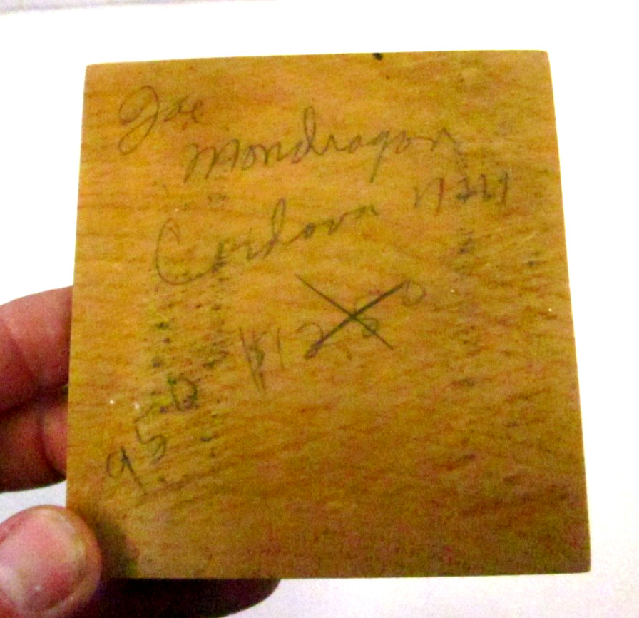 Joe Mondragon Wood Carving St. Peter Cordova, NM 10"