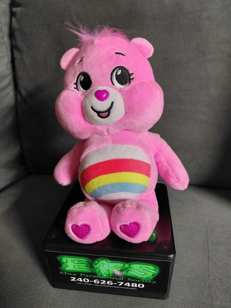 Pink Bear EMF Detector for Ghost Hunting