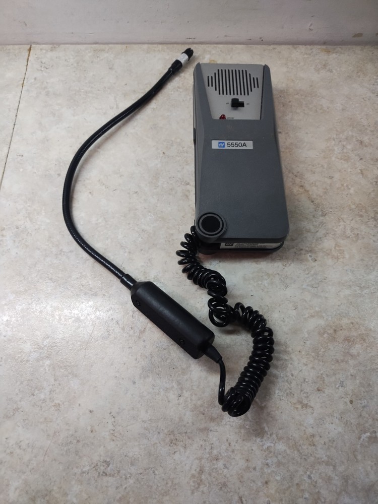 TIF 5550A Automatic Halogen Leak Detector W/ Case Extra Tips New Batteries Works