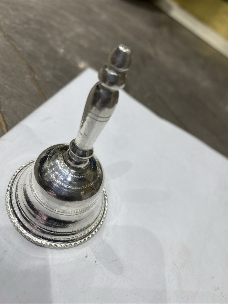 80 % Purity Silver Bell 3” 60 Gram Hallmarked
