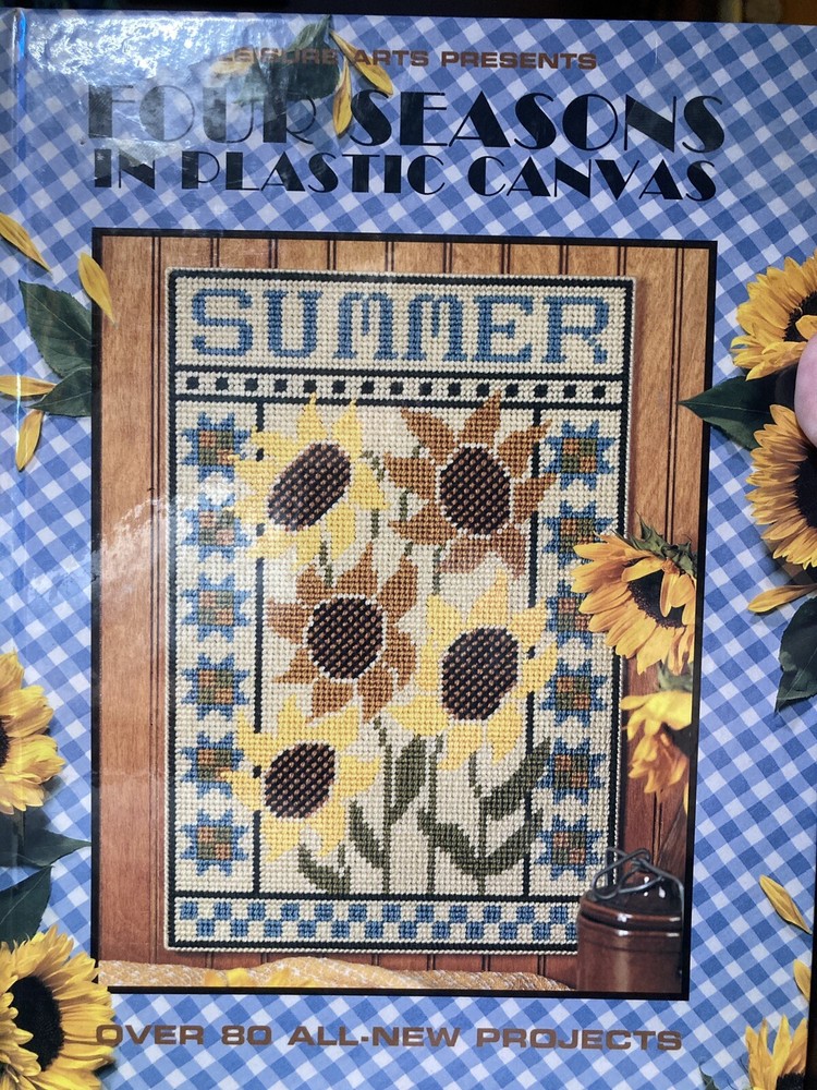 Leisure Arts Four Seasons In Plastic Canvas Book Six 80+ Projects Patterns